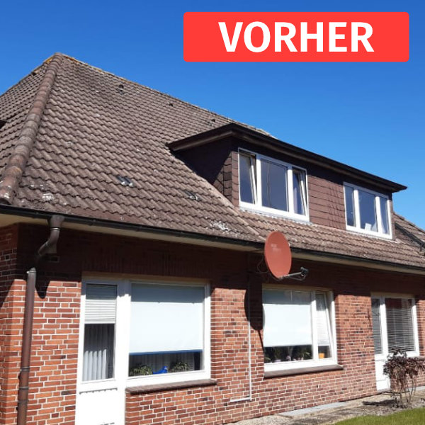 Dach vor der Dachbeschichtung Bochum
